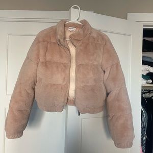 Superdown Adalynn Zip Up Puffer (Size S)